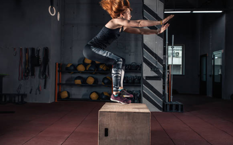 Plyo Box Movements For Full-Body Exercise