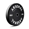 Arsenal Black Echo Bumper Plates-10-45LB