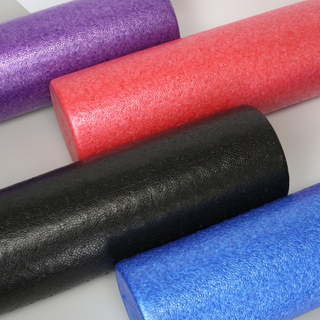 Basics High-Density Round Foam Roller Speckled Foam Rollers For Home GYM