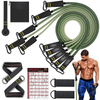 Resistance Bands Set Workout Bands Resistance Bands Exercises With Door Anchor Legs Ankle Straps