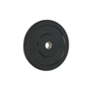 Training Equipment Premium Black Bumper Plate Solid Rubber With Steel Insert Weight Plates
