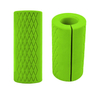 Thick Bar Dumbbell Grips, Non Slip Hard Rubber Barbell Grips, Grips for Weight Lifting, Muscle Building