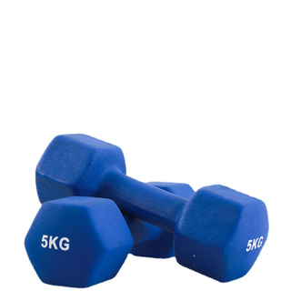 Arsenal Neoprene Dumbbell Hand Weights Anti-Slip Anti-roll Hex Shape Colorful Weight Lifting Dumbbells