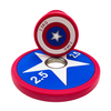 Captain America PU Odorless Dumbbell Barbell Hand Grab Plastic Cover。Barbell Fractional Rubber Olympic Weight Plates
