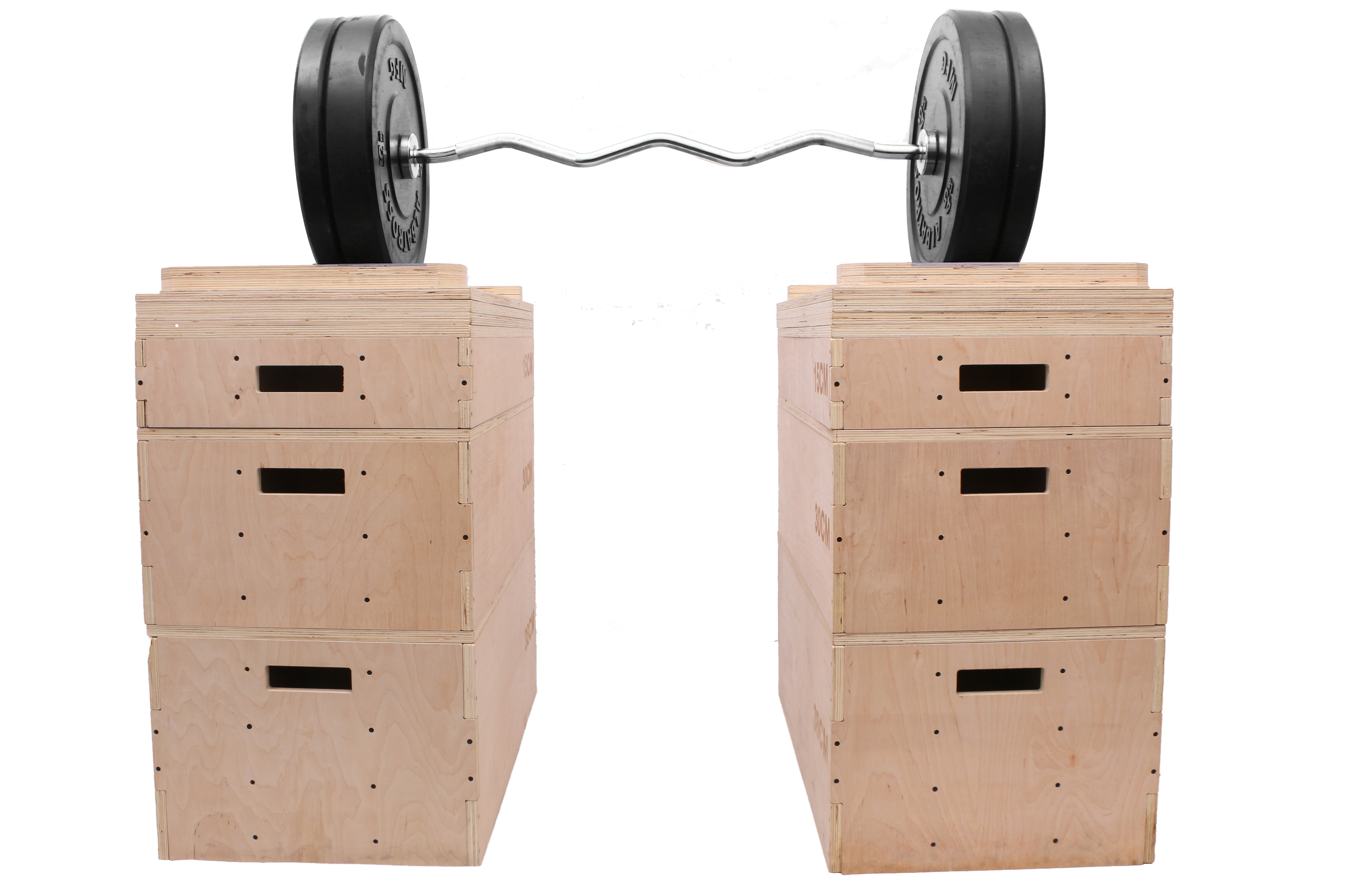  Wood Stackable Plyo Boxes