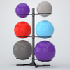 Custom Yoga Ball GYM Fitness Equipment Multi-function Storage Rack